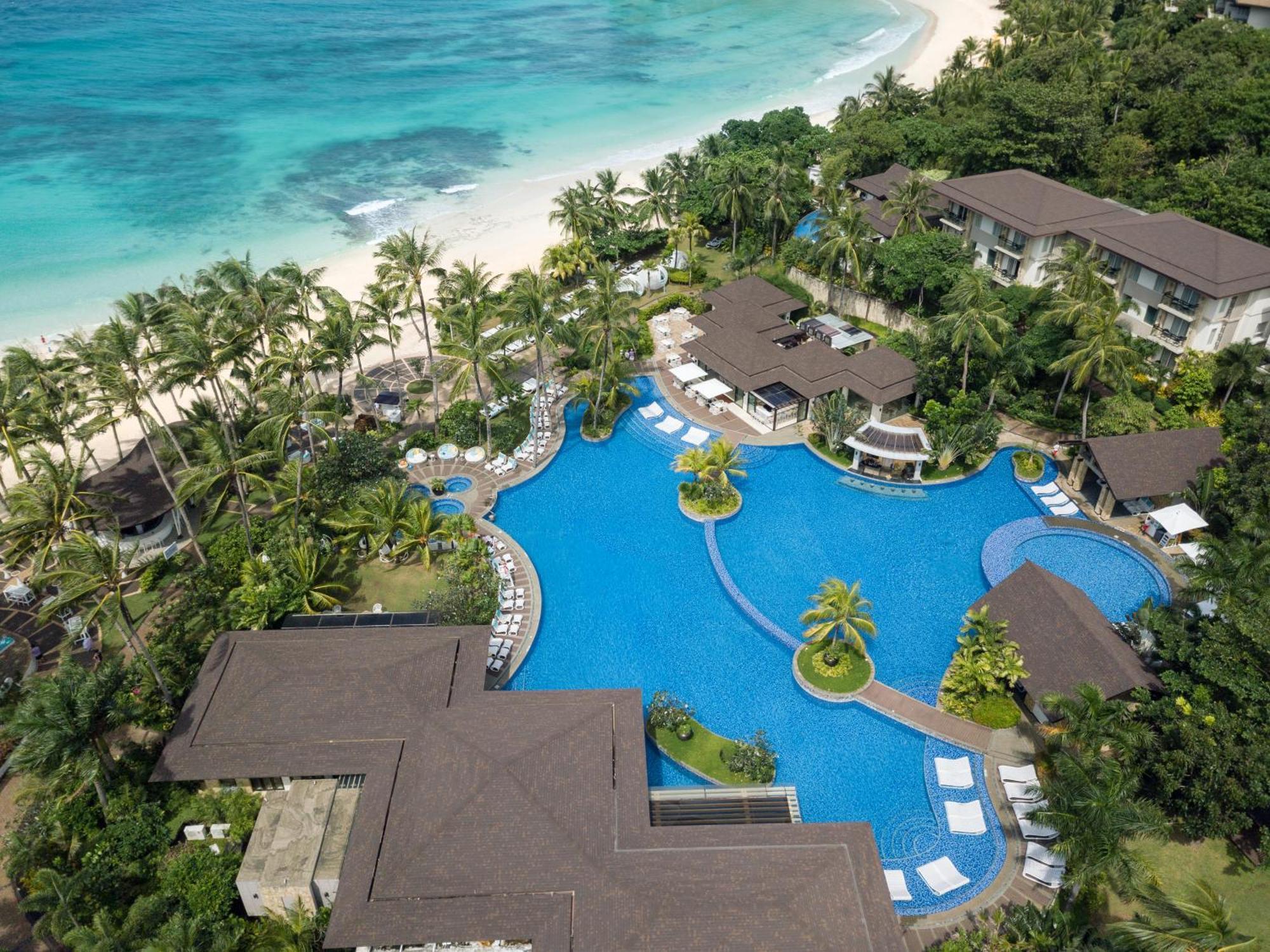 Movenpick Resort & Spa Boracay Yapak Экстерьер фото Aerial view of the resort