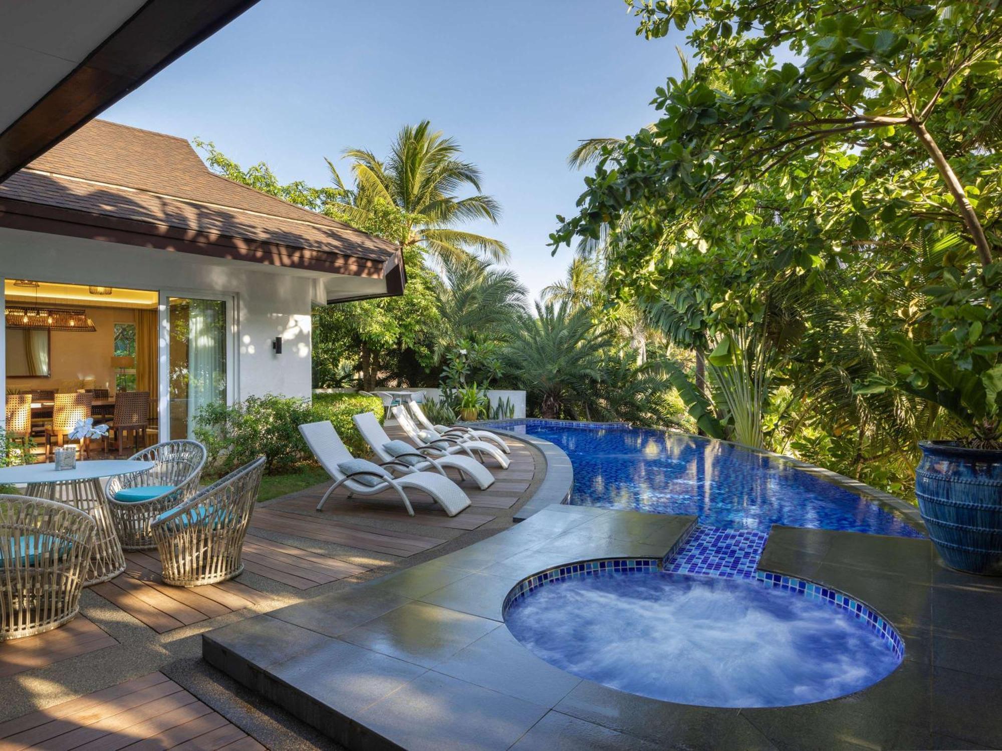 Movenpick Resort & Spa Boracay Yapak Экстерьер фото A pool villa at the resort